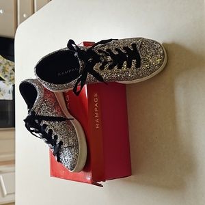 Women silver glitter Sneaker